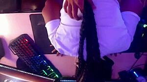 Big Tit Maid Sucked and Filled with Cum