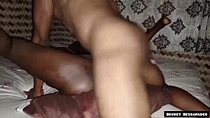 deep missionary style fuck for a wet pussy milf