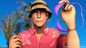 Look at the little mermaid getting erotic blowjob in aquatica!