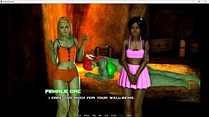 now a bunny zombie is in heat breeding island part 21