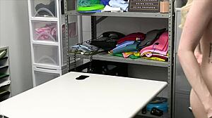 Jenna Fireworks Loves Hardcore Ride by Shoplyfter!