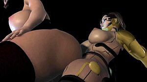 Cyborg futa, uzmi ga otpozadi opet tako!