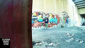 When does a street wall serve for hard fucking?