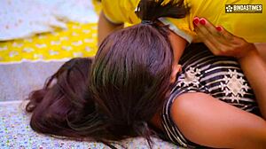 Desi Hot Indian Step Sister Banged by Step Brother Alone at Home