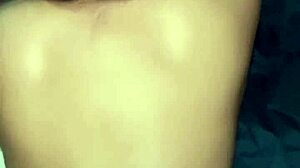 Playing with His Hard Cock Before Missing Him on Trip