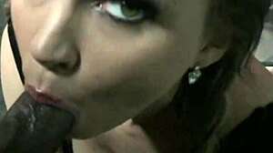 Astrid Star Gives Jack Blaque a BTS Blowjob