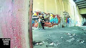 When does a street wall serve for hard fucking?