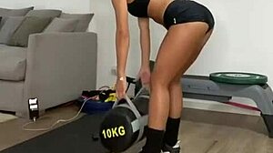 detailed cameltoe display by sol perez in part two.