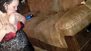 getting a blowjob and rimjob on the sofa.