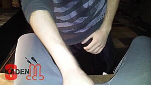 Straight Guy Gets Sucked by Gay Partner