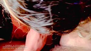 Gabriela Stokweel Sucks Thick Cock for Creamy Cum Finish.