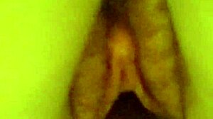 Amateur snow bunny sucks and fucks big black cock in restroom.