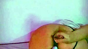 playing with dildo and vibrator! double penetration!