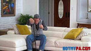 Megan marx rides rusty nails' cock