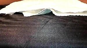 Tied down squirting with monster cock and big black cock