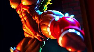 Bowsette and Other Side Characters in Hentai