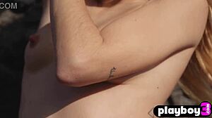 Hot Big Ass Brunette Teen 18+ Posing Outdoor