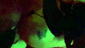 Hot Blonde Excited At Party