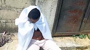 Ijeoma bush fucks strange man outdoors