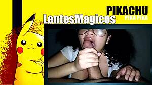 mexican college girl with glasses learns to suck dick and gets cumshot