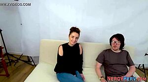 First Time Newbie Sucks Leeds Dork in Wild Action!