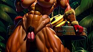 Bowsette and Other Side Characters in Hentai