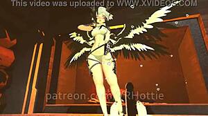 i'm warming up angel's big cock with a lap dance in the cabin