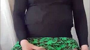 Bisexual Crossdressing Amateurs Get Cumshots In Anal Sex