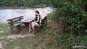 Emma Secret Fucked Outdoor in Park