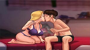 Intense dating game in summer saga