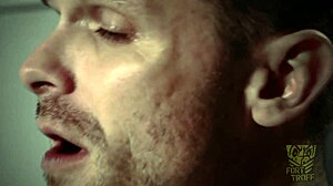 He was bound tight for a rim chair session