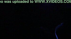 Watch Britney Madison In Blacklight Sex! It's So Intense!