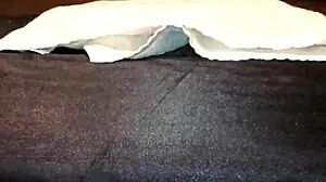 Tied down squirting with monster cock and big black cock