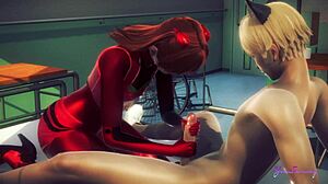 Is Asuka ready to swallow? 😏