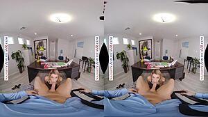 Naughty America: Abby Adams Teases In Office