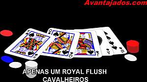 European Gay Brazilian Card Game Animation
