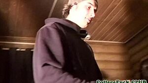 Teens getting wild with jerking and sucking in dorm! 😜