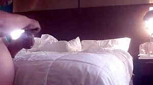 Latino Sucks Black Shemale's Monster Cock