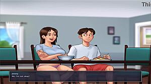 Intense dating game in summer saga