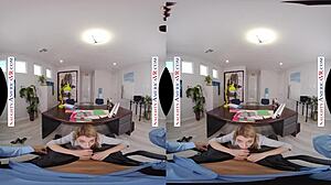 Naughty America: Abby Adams Teases In Office