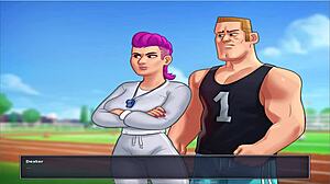 Intense dating game in summer saga