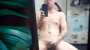 Asian Gay Top Devours Monster Cock