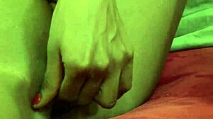 Chanel Bryant fingers Anna Skye in group