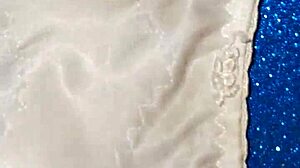 Neighbor's dirty panties in emo style