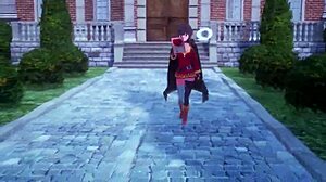 Konosuba the animation with 3D tits and doggystyle deepthroat