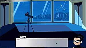 18titans episode 54 - terra in dating game hentai