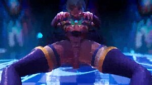 Konosuba the animation with 3D tits and doggystyle deepthroat