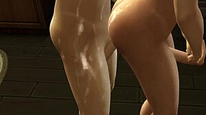 Acțiunea de deep throat în The Sims e sălbatică! 😜