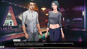 Anime Hentai Gameplay Met Grote Tepels En Slikken Actie