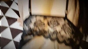 Wife In Sexy Erotic Lingerie Teases Homemade Milf